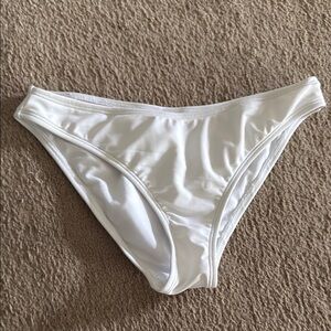 Forever 21 White Bikini Bottom